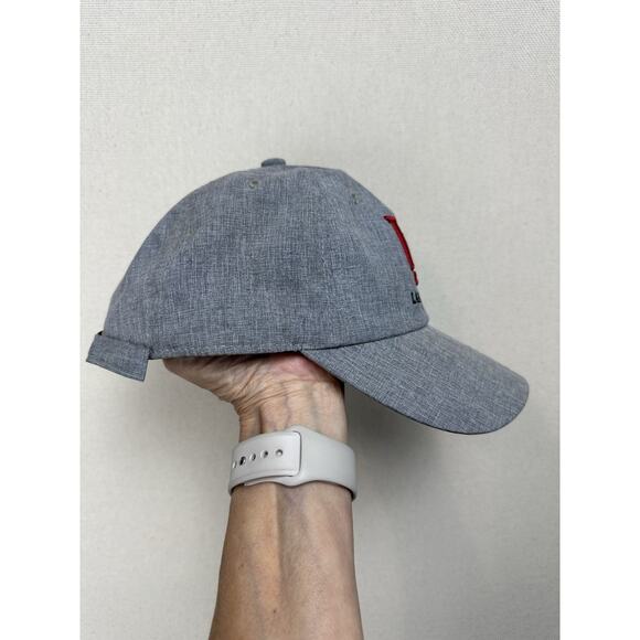 UL Lafayette Louisiana Ragin’ Cajuns Cap Hat Gray NCAA Adjustable College Sports - Picture 2 of 9